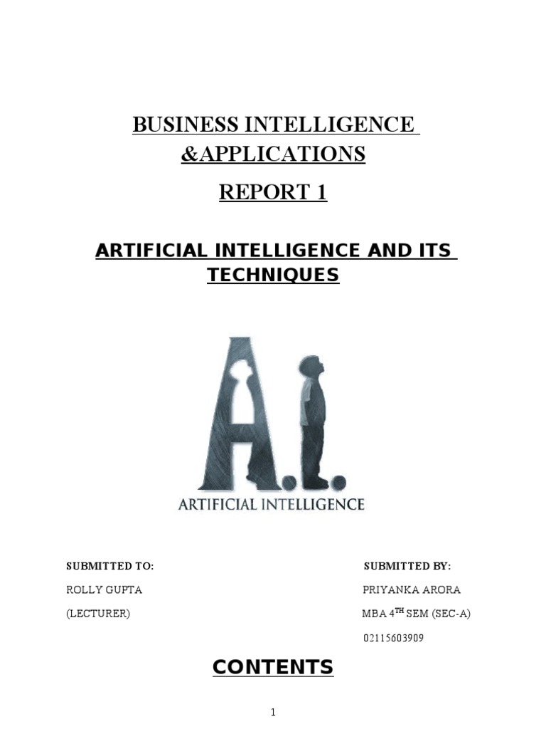 BIA report 1 Decision Support System Speech Recognition Free 30