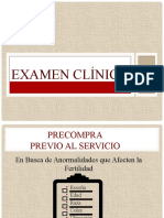 Examen Clinico Hembra Ivan Cumaco