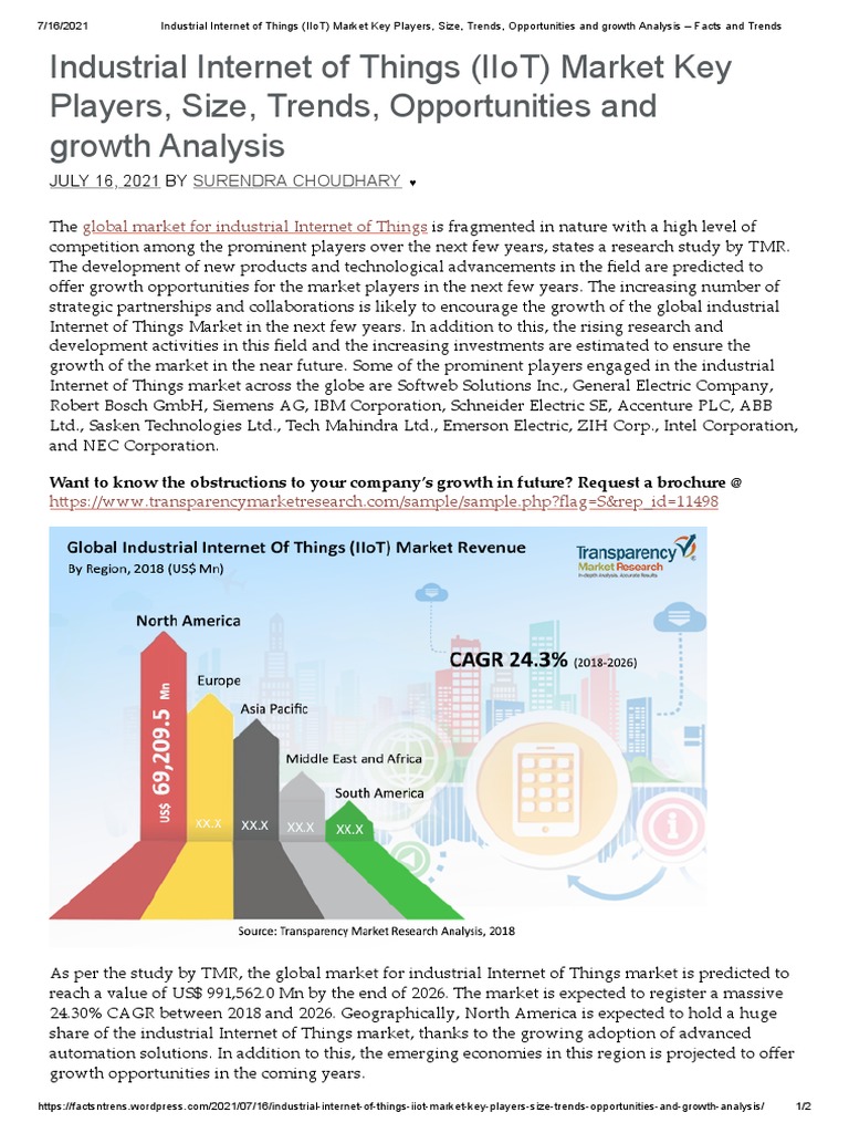 IIoT Market Trends and Growth Insights | PDF | Internet Of Things ...