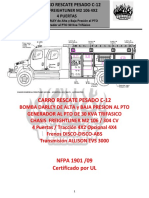 ESPECIFICACIONES TECNICAS DE UN VEHICULO DE RESCATE PESADO