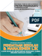 Buku Pedoman Pendataan Sekolah Dan Manajemen LJK Usbn SD