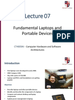 Lecture 07 - Computer Hardware and Software Architectures