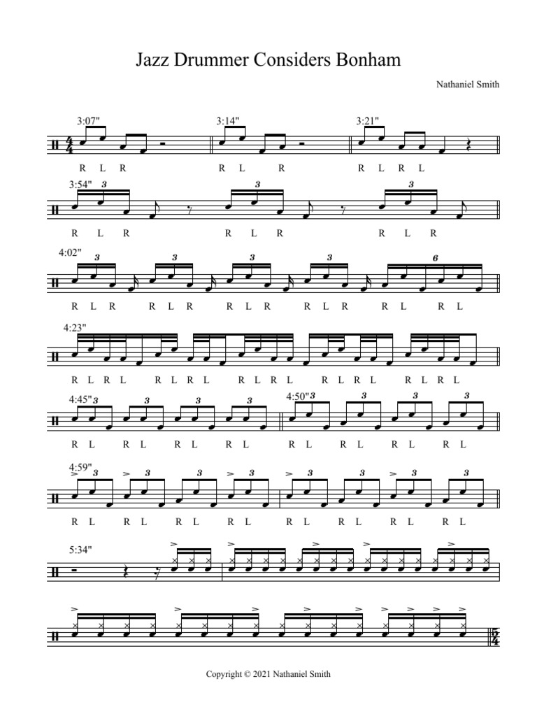Bonham Transcription | PDF | Droit d'auteur | Droit