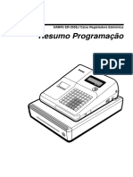 Programação SAM4S ER-265EJ