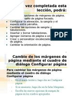 Margenes, Parrafos y Tabulaciones