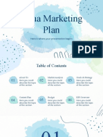 Aqua Marketing Plan: Here Is Where Your Presentation Begins