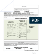 ACTA PLAN DE MEJORAMIENTO - GESTION LOGISTICA Transv Ingles