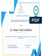 Diploma de Participación
