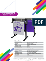 Ficha Tecnica Plotter de Corte