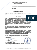 Certificado Medico Rita Fiallos