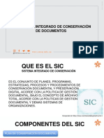 Conservación Documentos