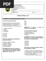 Exercício de Revisão. 9 Ano Doc