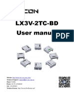 LX3V-2TC-BD User Manual: Website: Technical Support: Skype: FCWKKJ Phone: 86-591-87868869 QQ: 1043098682
