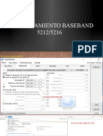 Proceso Comisionamiento Baseband 5212 - 5216