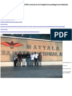 Expolanka Supports Post-COVID Revival of Air Freight Forwarding From Mattala Airport