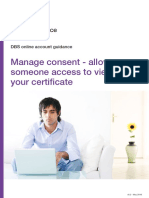 Gov - Uk Manage - Consent Online Services