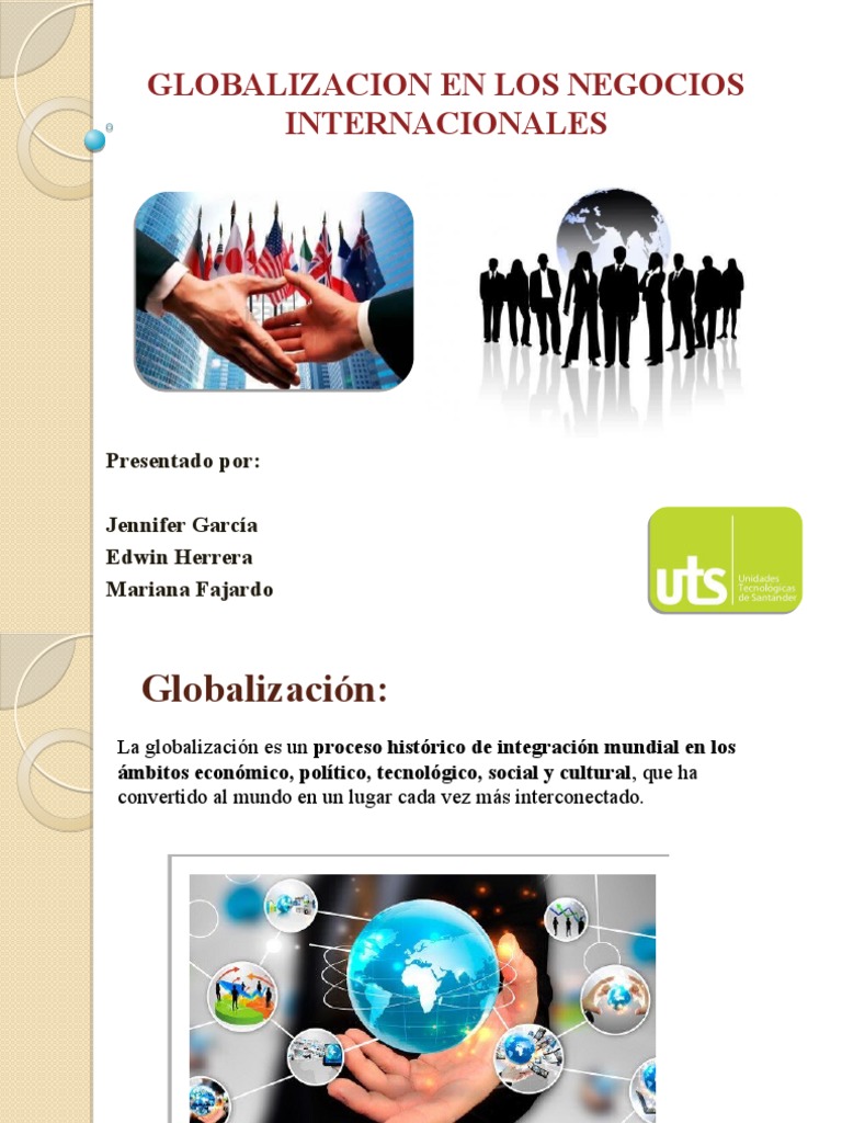 Globalizacion en Los Negocios Internacionales | PDF | Negocios