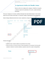 Configuración y Personalización de La Apariencia de Moodle