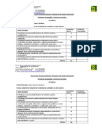 Pauta de Revisión Trabajo de Investigación 8°