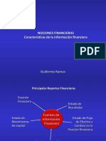 Nociones Financieras - Características de La Información Financiera