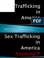 EASTERN Curriculum Level 2 Power Point Presentation - "Sex Trafficking in America"