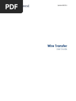 Wire Transfer: User Guide