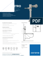 Fluxometro Palanca Sanitario