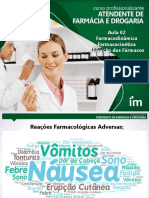 Farmacodinâmica e Farmacocinética