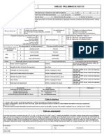 FORM.18: Análise Preliminar de Riscos