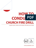 Fire Drill Booklet