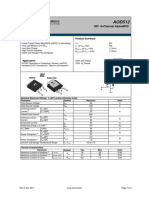 General Description Product Summary: 30V N-Channel Alphamos