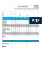 SSOMA-F-097-001 Check List Pre Uso para Winche