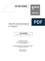 Support de Cours: Circuits Electroniques