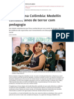 Violencia Na Colombia Medellin Combate Anos de Terror Com Pedagogiapdf