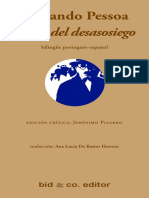 Libro Del Desasosiego Bilingue