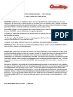 FICHA TECNICA - DESINFETANTE LIQUIDO CLASSLIMP