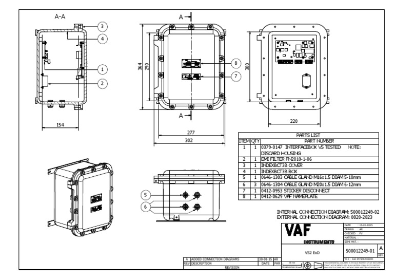 500012249-01 A INTERFACEBOX VS2 Exd | PDF