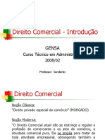 Direito Comercial - Introducao