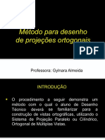 Metodo para Desenho de Projecoes Ortogonais