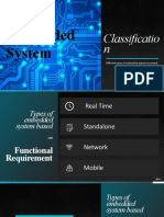 Embedded Classification Systems: Types of Embedded Systems Based on Requirements