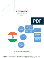 Citizenship: Article 5 To Article 11