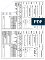 Character Sheet
