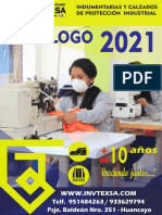 Catalogo Invtexsa Ropa Industrial 2021