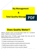 Quality MGMT Control