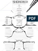 Dis - Character Sheet - B - W