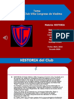 Historia del Club Villa Congreso de Viedma