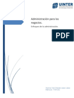 Administración enfoques negocios