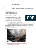 Eecu - Installation Instructions: in The Wiring Distribution Box Under The Hood On The Passenger Side