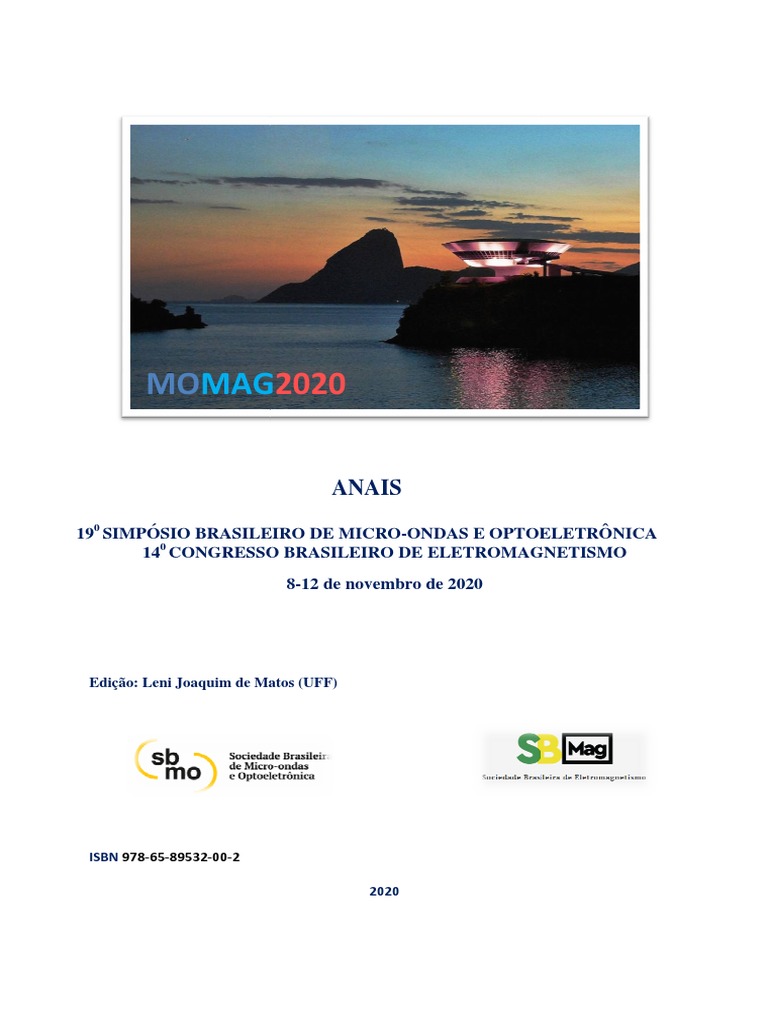 ANAIS Momag2020 29jan21 | PDF | Rio de Janeiro | Eletromagnetismo