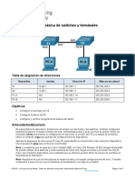 2.9.2 Lab - Basic Switch and End Device Configuration